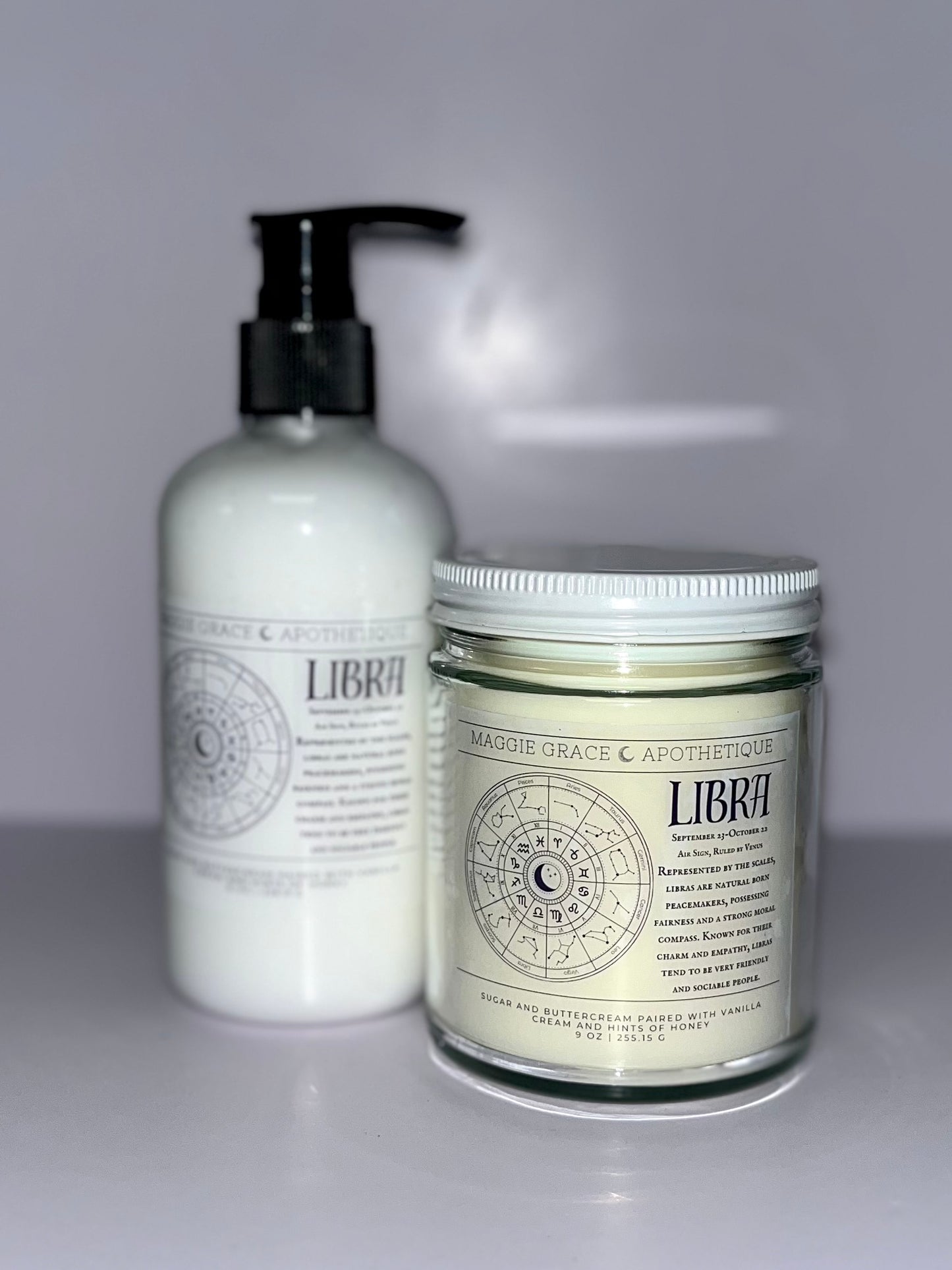 Libra Description Candle & Lotion