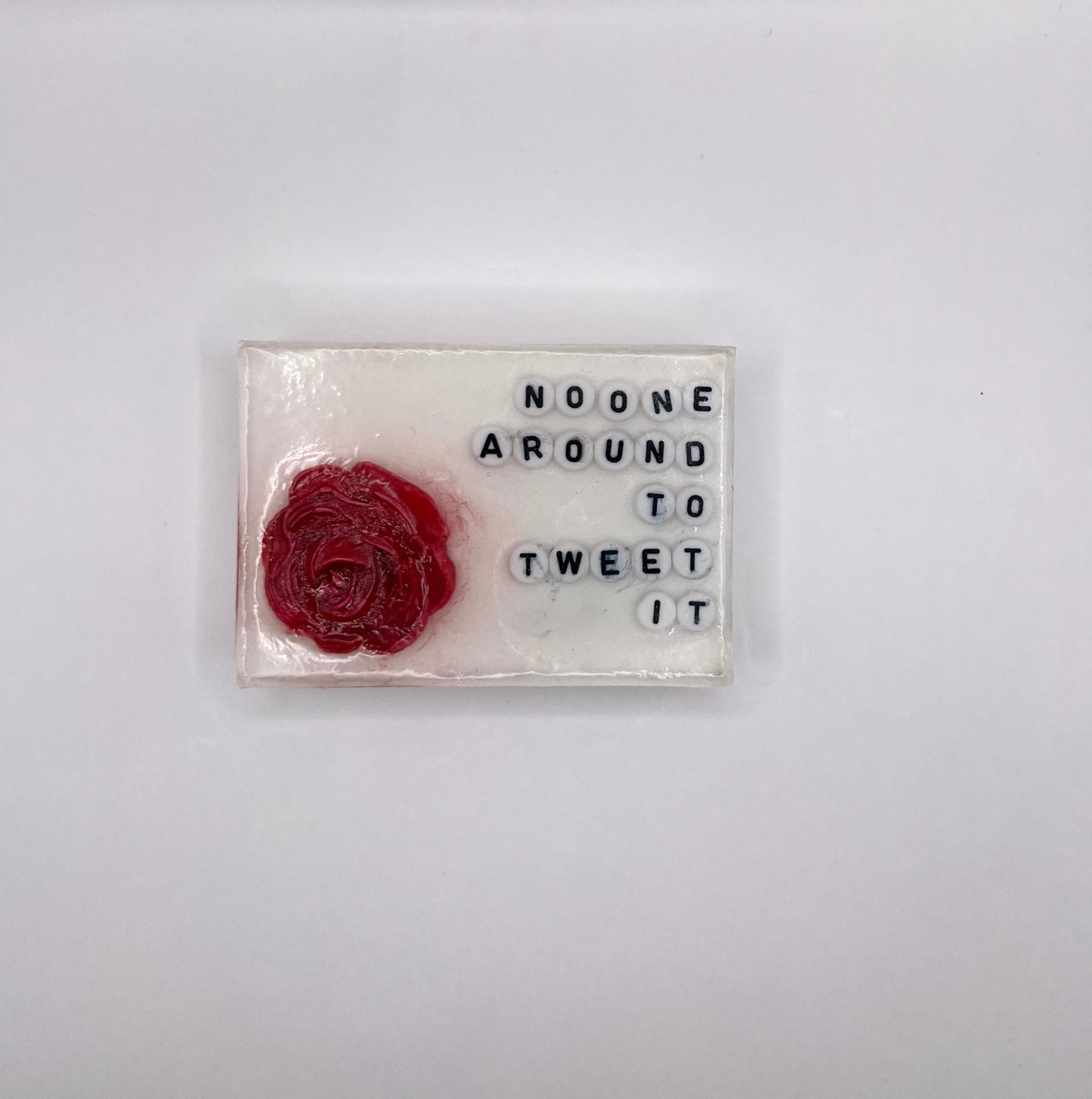 A Red Rose Soap