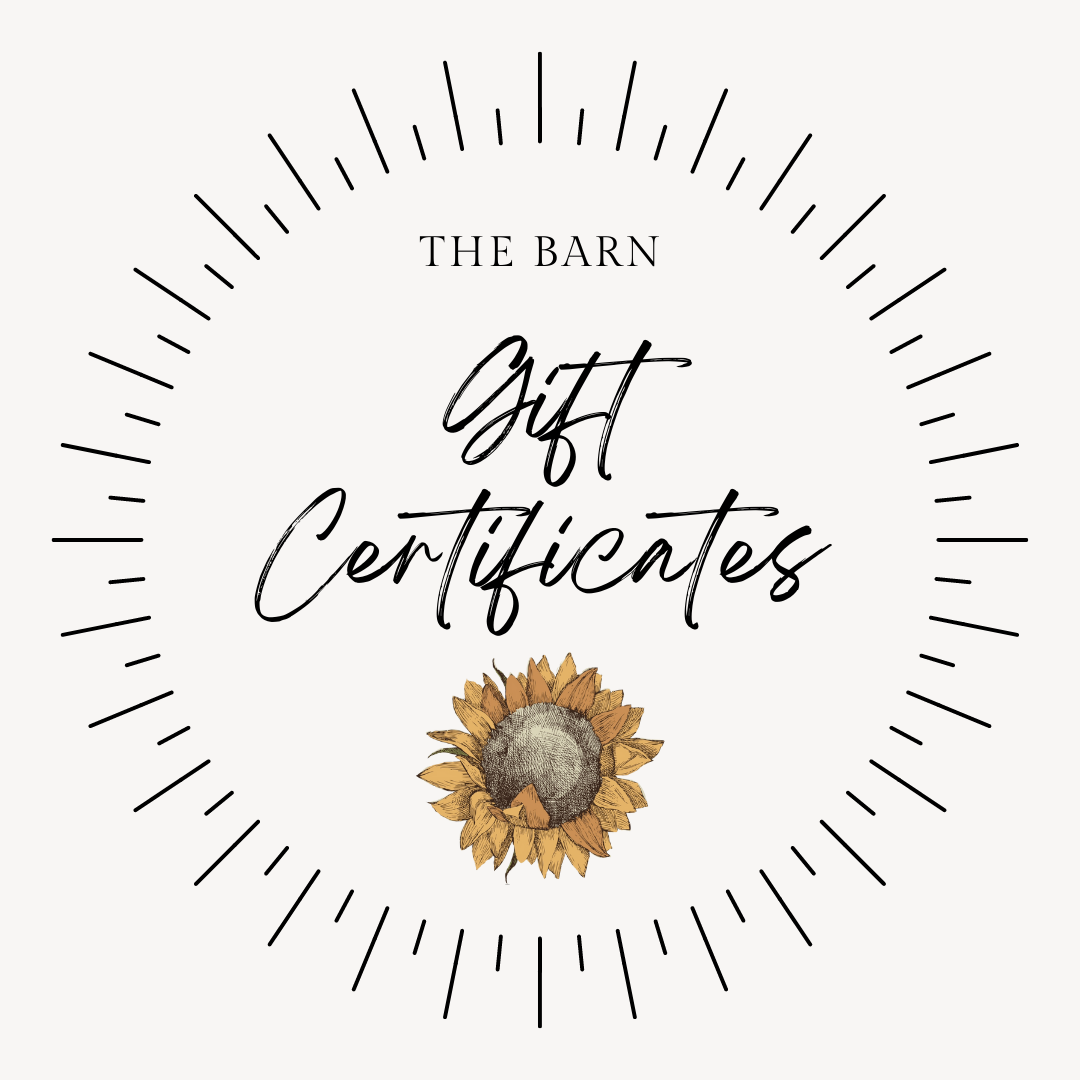 Barn Gift Certificate