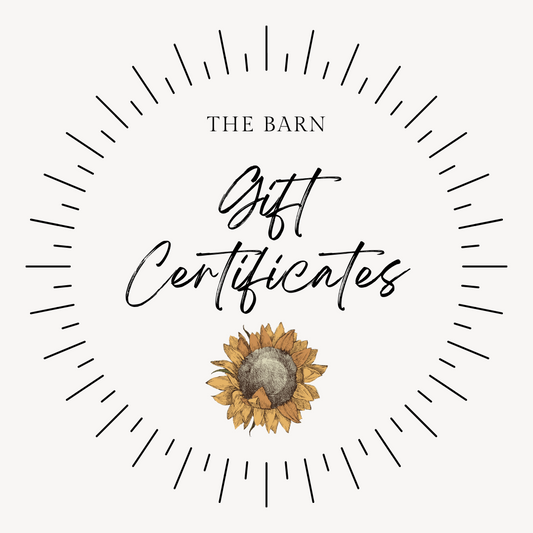 Barn Gift Certificate